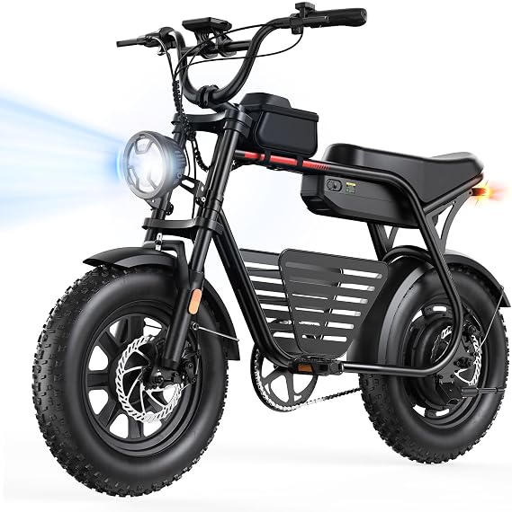 Electric Bike for Adults, 3000W/1500W Peak Motor, 48V 13Ah/ 25Ah