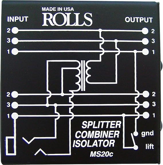 Rolls MS20 Mic Splitter