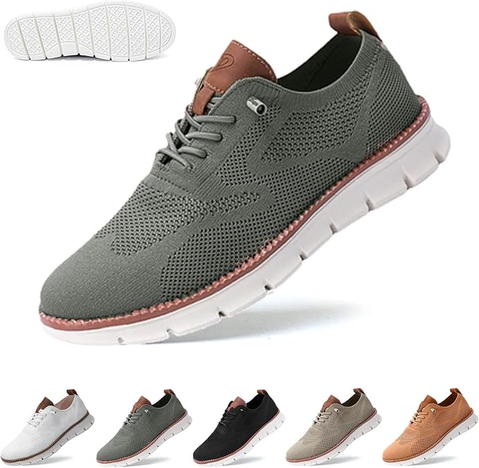 2025 New Breeze Shoes for Men, Breeze Shoe Urban Ultra Comfortable Shoes Breathable Arch Support Shoe