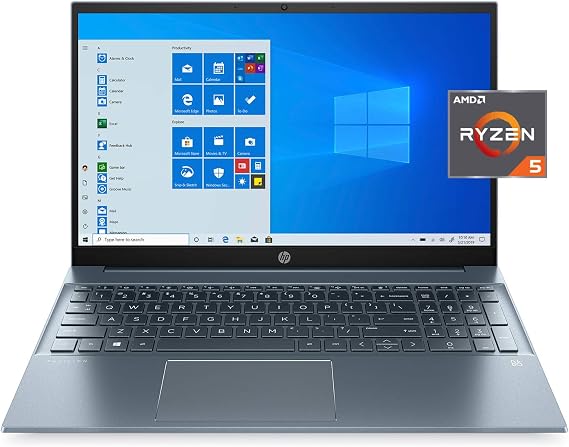 HP 2020 Pavilion 15.6" FHD 1920 x 1080 Laptop AMD Ryzen 5 4500U 8GB SDRAM 512GB SSD Windows 10 Horizon Blue
