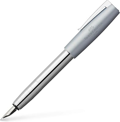 Faber-Castell 149110 Medium Loom Fountain Pen - Light Blue