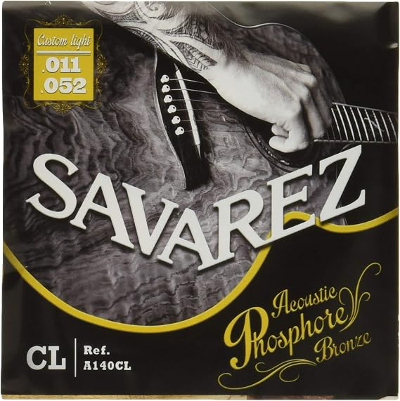 SAVAREZ Savarez / A140CL Phosphore Bronze CL Phosphor Bronzes Custom Light 11-52 Acoustic String