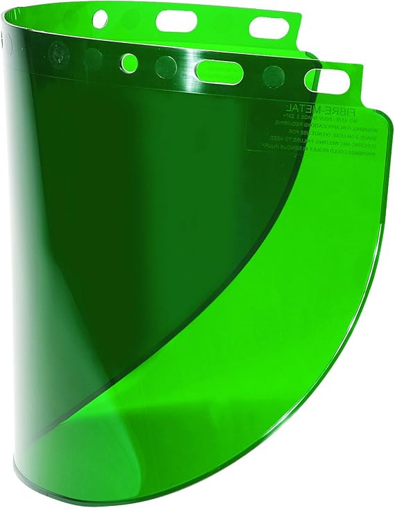 Fibre-Metal by Honeywell 4178DGN Face shield Window, Dark Green