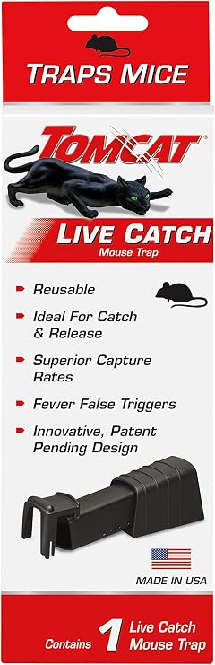 Tomcat Live Catch Mouse Trap