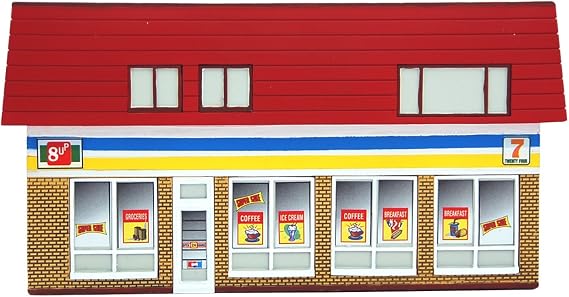 Perma-Scene Convenience Store HO Scale Train Building