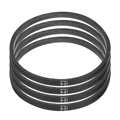 uxcell 4pcs A21 or 4L230 Classic Wrapped Rubber V-Belt, 21535mm Inside Circumference, A Profile V Belt