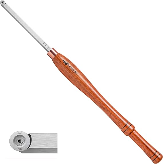 Easy Wood Tools Pro Easy Finisher (3400) Woodturning Tool Scraper Tool Chisel with Replaceable Carbide Cutter