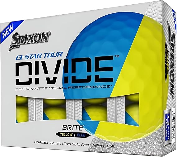 Srixon Q-Star Tour Divide Golf Balls (Prior Generation)