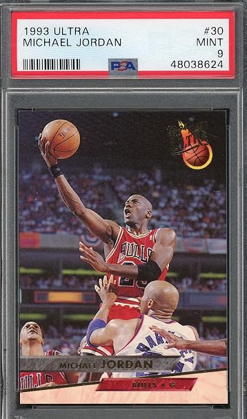 Michael Jordan 1993 Fleer Ultra Basketball Card #30 Graded PSA 9 (Cert #48038624)
