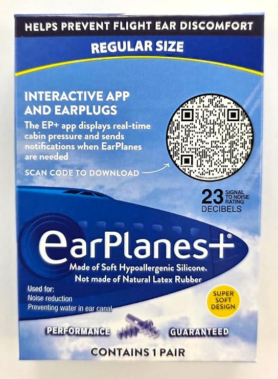 EarPlanes (Childrens/Adult Small- 1 pair/package)