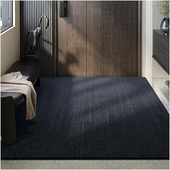 Front Door Mat, Outside Entrance Rug, Easy Clean Low Profile Welcome Floor Mats for Patio Porch Indoor Outdoor Entry Mat(D,80x100cm)