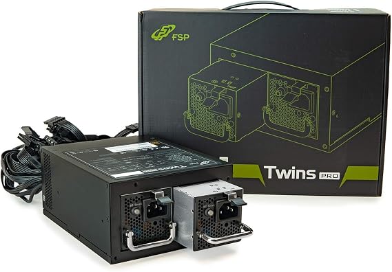 FSP Twins Pro 700W ATX PS2 Redundant Power Supply 1+1 Dual Modules PSU