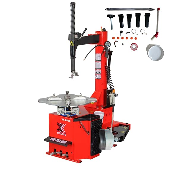 XK Tire Machine,Wheel Changers,Rim Clamp 28 in,110V,2.0HP,806B