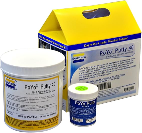 PoYo Putty 40 - Mix & Apply-by-Hand Mold Putty - Trial Unit