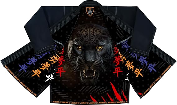 Angry Panther Inner Sublimated Pro Brazilian Jiu Jitsu BJJ Kimono Gi Uniform Unisex - Belt Included