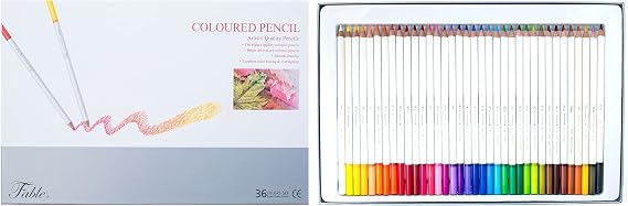 DONG-A Fable Colored Pencils, 36 Color Set