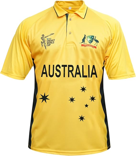 Australia Cricket T Shirt Jersey T 20 World Cup