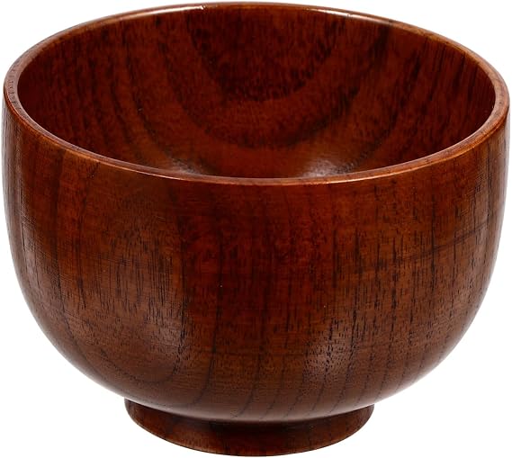 Mipcase Shaving Bowl, Shave Soap Bowl for Men Wooden Shaving Cream Mug Cup