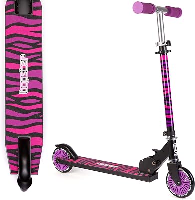 BOPSTER - Foldable Scooter for Children and Teens - 2 Wheels Scooter - from 5 to 14 Years Old