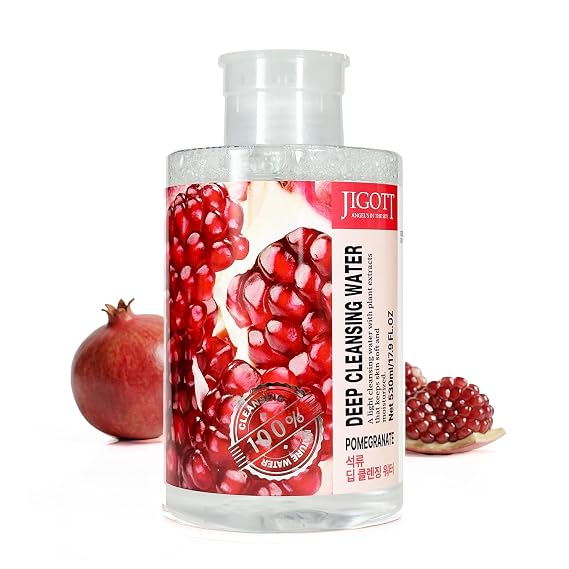Jigott - Pomegranate Deep Cleansing Water 17.92FL OZ/530ml
