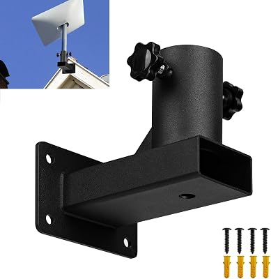 Starlink Mount, Starlink Short Wall Mount, Starlink Mounting Kit, Starlink Roof Mount for Starlink Internet Kit Satellite, Starlink Pole Mount