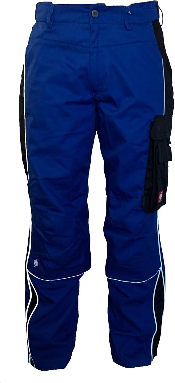 Engelbert Strauss E.S. Men's Active Work Trousers - Blue - W52