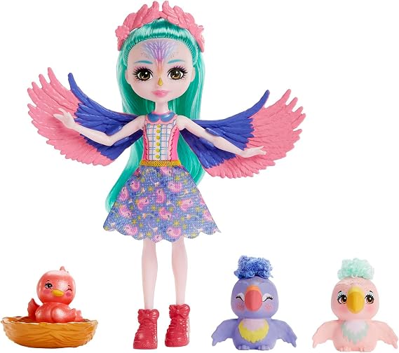 Enchantimals Mattel Filia Finch Familie HKN15