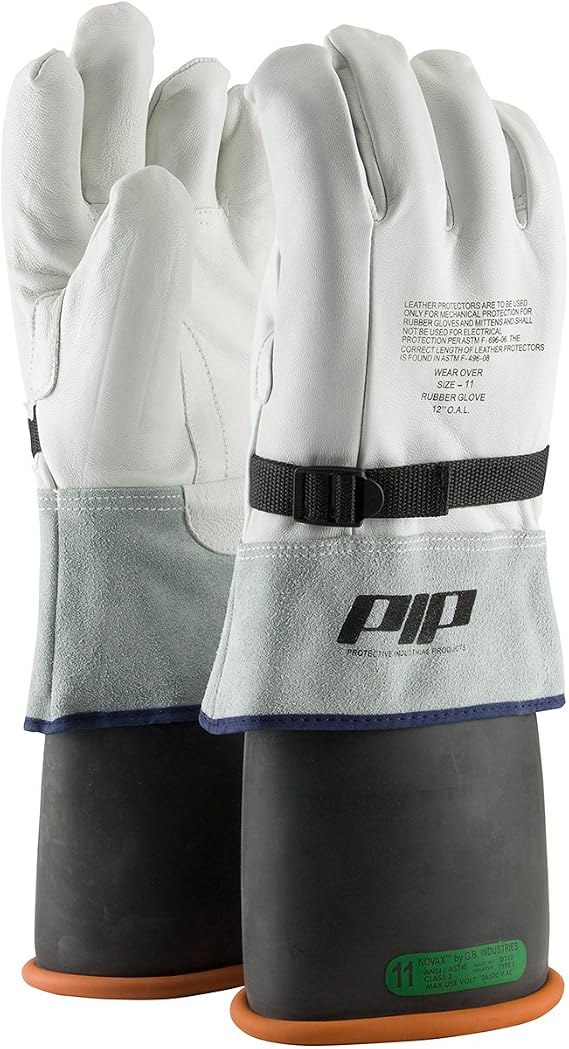 PIP 148-7000/9 Top Grain Goatskin Leather Protector for Novax Gloves, Gauntlet Cuff