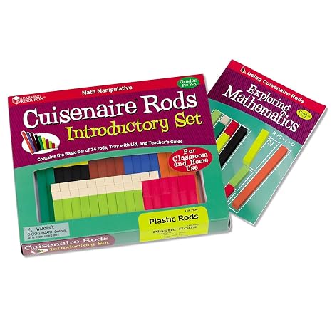 Learning Resources Plastic Cuisenaire Rods Introductory Set