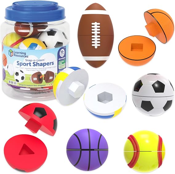 Learning Resources Snap-n-Learn Spor Şekillendiriciler