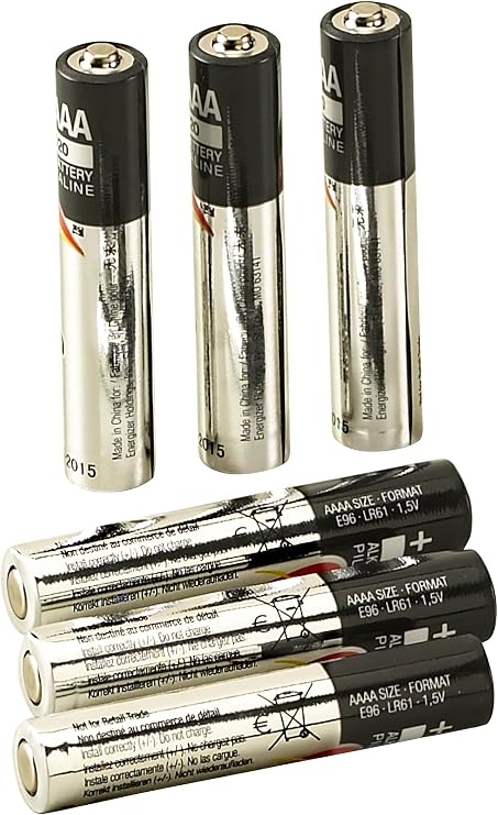 Streamlight 65030 Stylus AAAA Replacement Battery | Rechargeable capable replacement battery; Official Streamlight power for Stylus series; restores full runtime