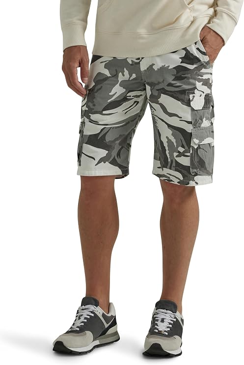 Wrangler Authentics Mens Premium Twill Cargo Short