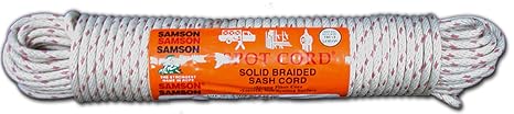 Samson Rope 001016001060 #8 Spot 1/4 x 100 Cotton Sash Cord