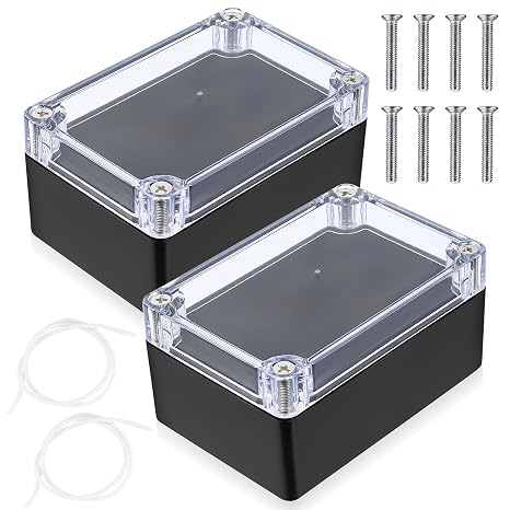 2 Pcs Waterproof Junction boxes, Outdoor Electrical Box