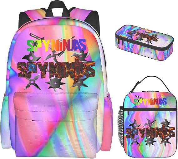 Large Capacity Backpack Set - Adjustable Straps, Lightweight For Work, Outdoor Activities