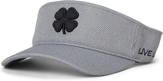 Black Clover, Unisex, Bamboo Visor 3 Adjustable, Charcoal Visor/3D Black Clover, One Size