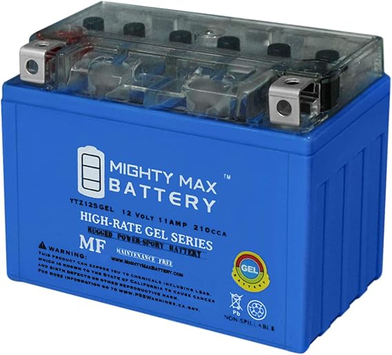 Mighty Max Battery 12V 11AH 210CCA GEL Battery Replaces Honda Super Hawk VRT1000F 04