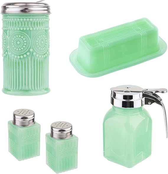 Tablecraft Jadeite Glass Collection Kit