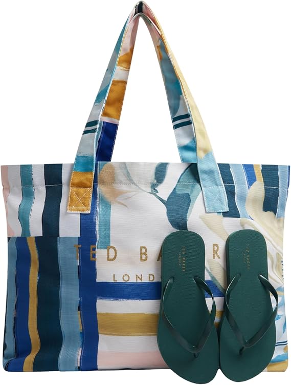 Ted Baker london shelyss-printed canvas shopper and f