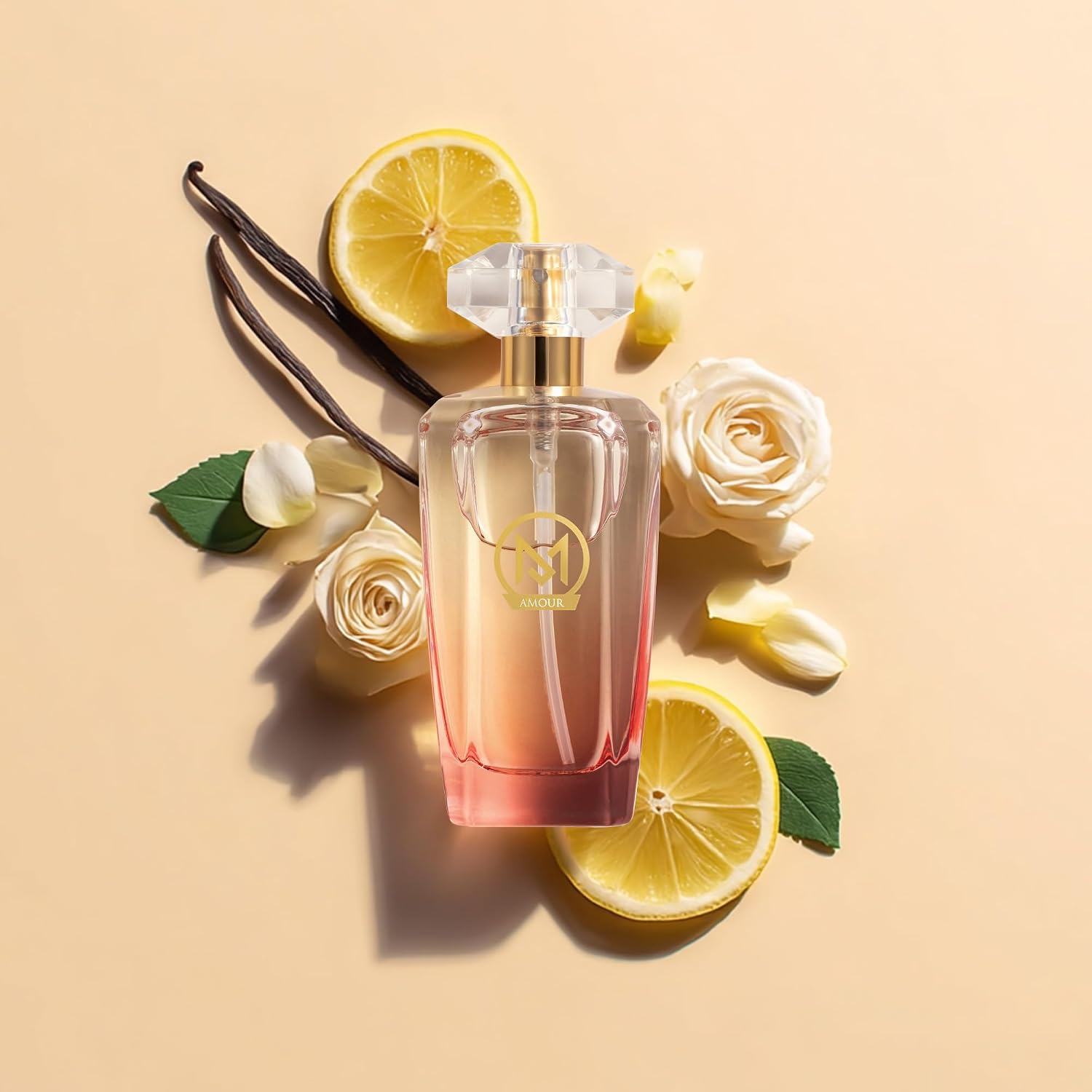 Madam Amour Extrait de Parfum 100 ml Womens Perfume – Floral, Sweet and Spacious with Lemon, Jasmine and Vanilla