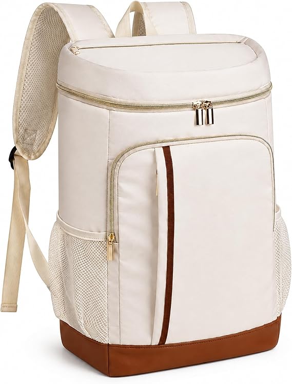 Cooler Backpack Insulated Waterproof 35 Cans,Two Compartments Backpack Cooler,Lightweight Back Pack for Women/Men
