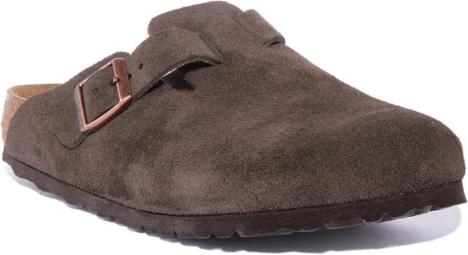 Birkenstock Boston SFB, Mens Clogs, Brown (Marron Mocca Marron Mocca), 8 UK (42 EU)