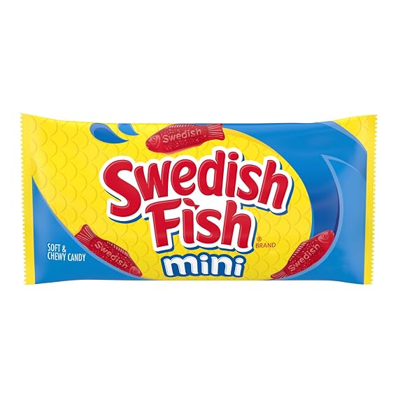 Swedish Fish Mini Soft and Chewy Candy - 2oz (56g)