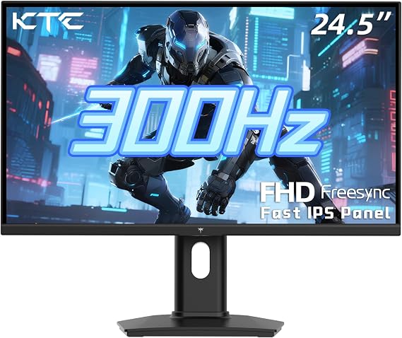 KTC 24.5 Inch 300Hz Gaming Monitor, 240Hz 1080P Monitor Fast IPS, H25Y7