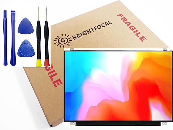 New Screen Replacement for Lenovo ideapad 110-15ACL 80TJ00LRUS 15.6 Non-Touch HD WXGA Slim LCD LED Screen LCD Screen Display with Tool