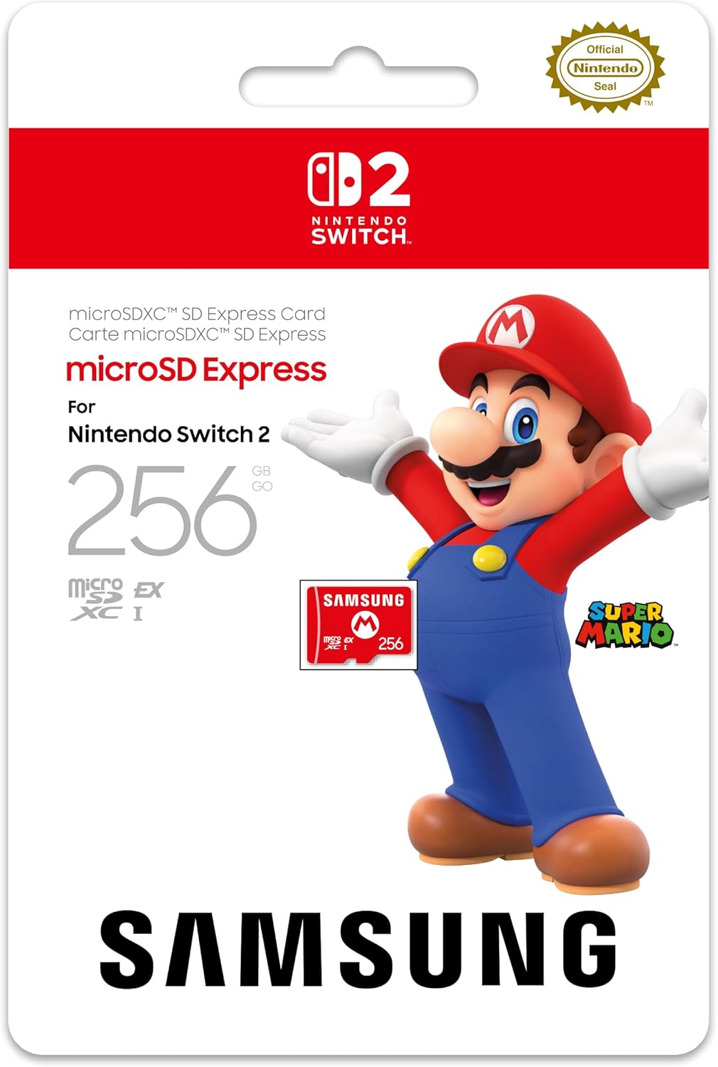 SAMSUNG 256 GB Micro SD Express Memory Card