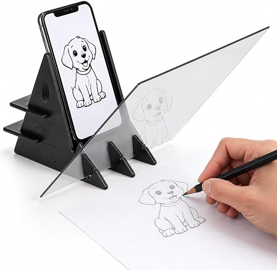 Drawing Projector, Optical Picture Drawing Board for Phones & Tablets