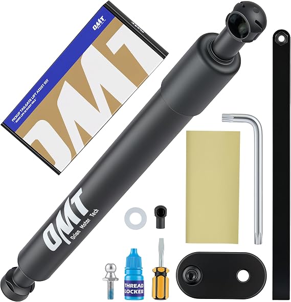 OMT Tailgate Assist Damper Compatible with 04-14 F150& 06-08 Mark LT, Black