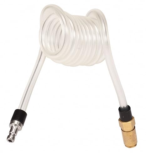 MSA 10040667 Polyurethane Sampling Line with Quick Disconnect for Use with Altair 5X Multi-Gas Detector, 3', White, Length 3 ft.Width 2-1/4" Height 1-1/2"