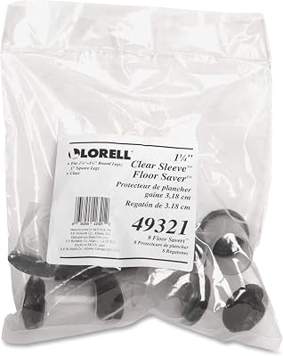 Lorell Clear Sleeve Floor Protectors